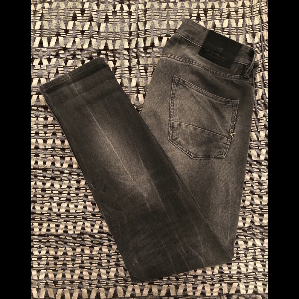 Scotch & Soda Ralston 30x34 Black wash